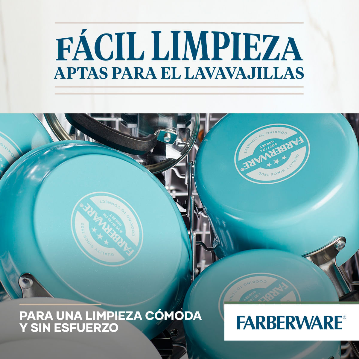 Sartén con mango y asa antiadherente Cerámico Farberware img #10