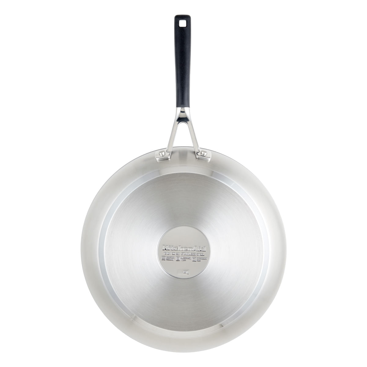 Sartén 30cm, acero inoxidable, placa de inducción. KitchenAid img #2
