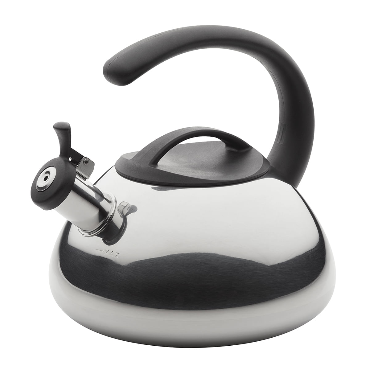 Tetera con silbido, 2.1L,  cuerpo en acero inoxidable, placa de inducción.  Farberware. img #1