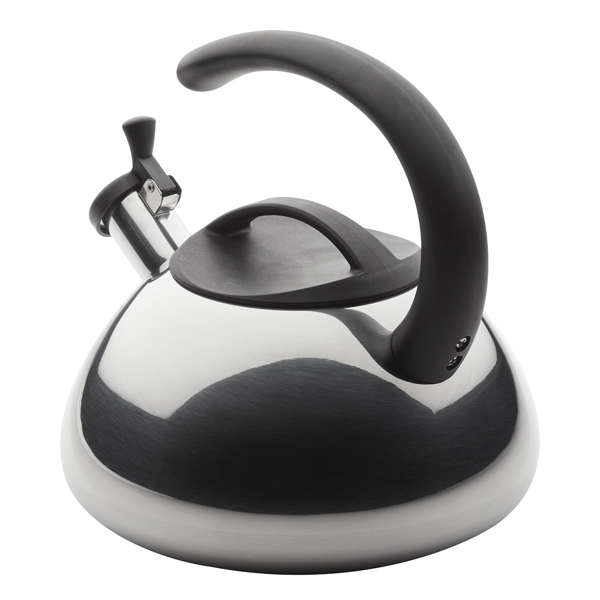 Tetera con silbido, 2.1L,  cuerpo en acero inoxidable, placa de inducción.  Farberware. img #2