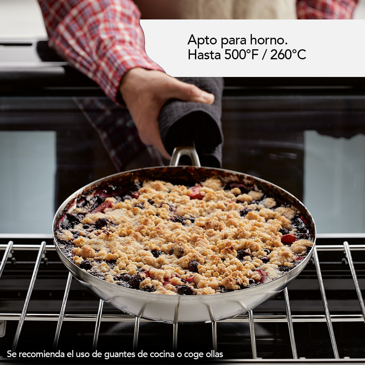 Juego de Ollas 11Pzs, acero inoxidable, placa de inducción, KitchenAid. img #9