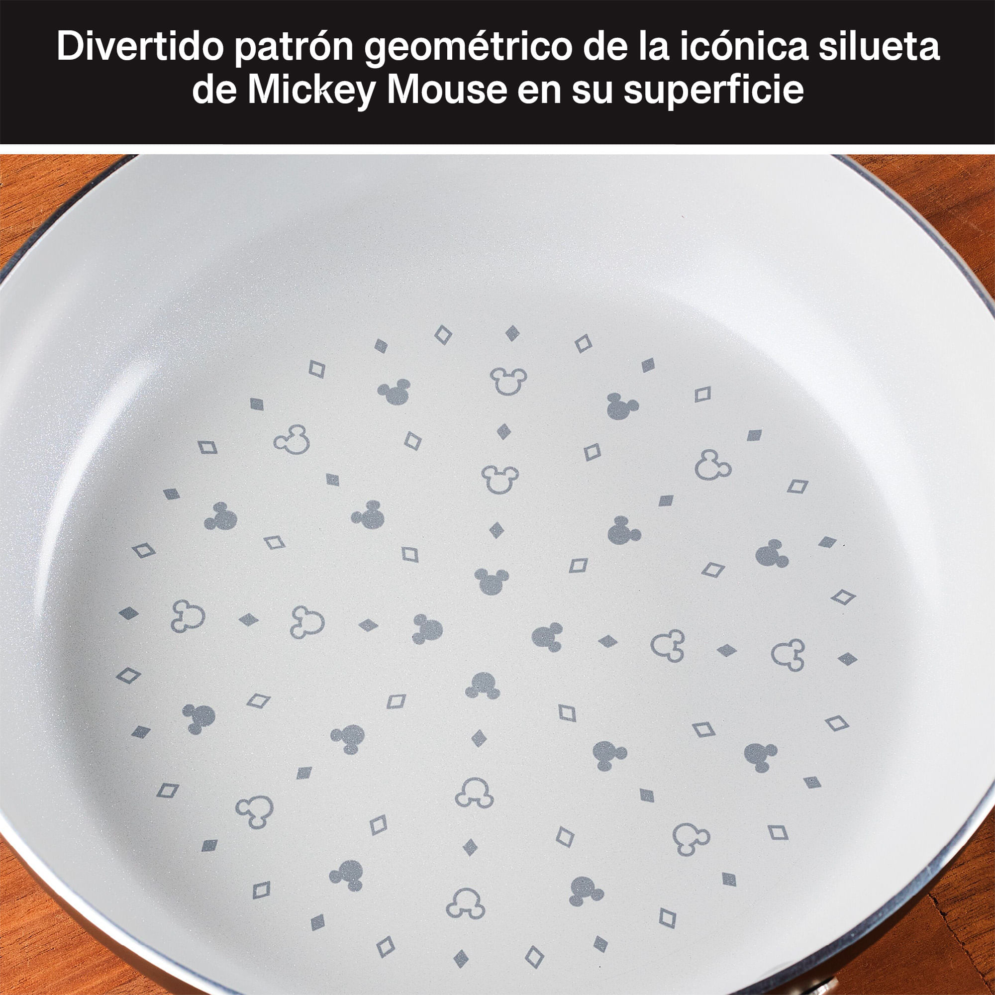 Sartén 20cm, antiadherente cerámico. Colección Disney Home Monochrome. Farberware img #8