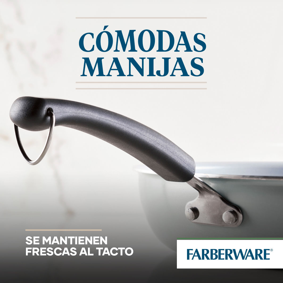 Sartén con mango y asa antiadherente Cerámico Farberware img #9