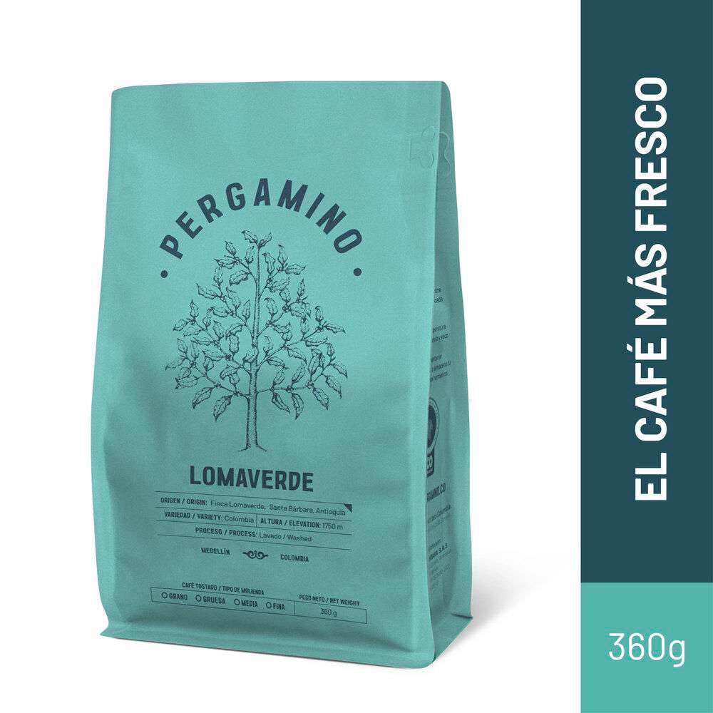 Café PERGAMINO molido finca Loma verde (360  gr) img #1