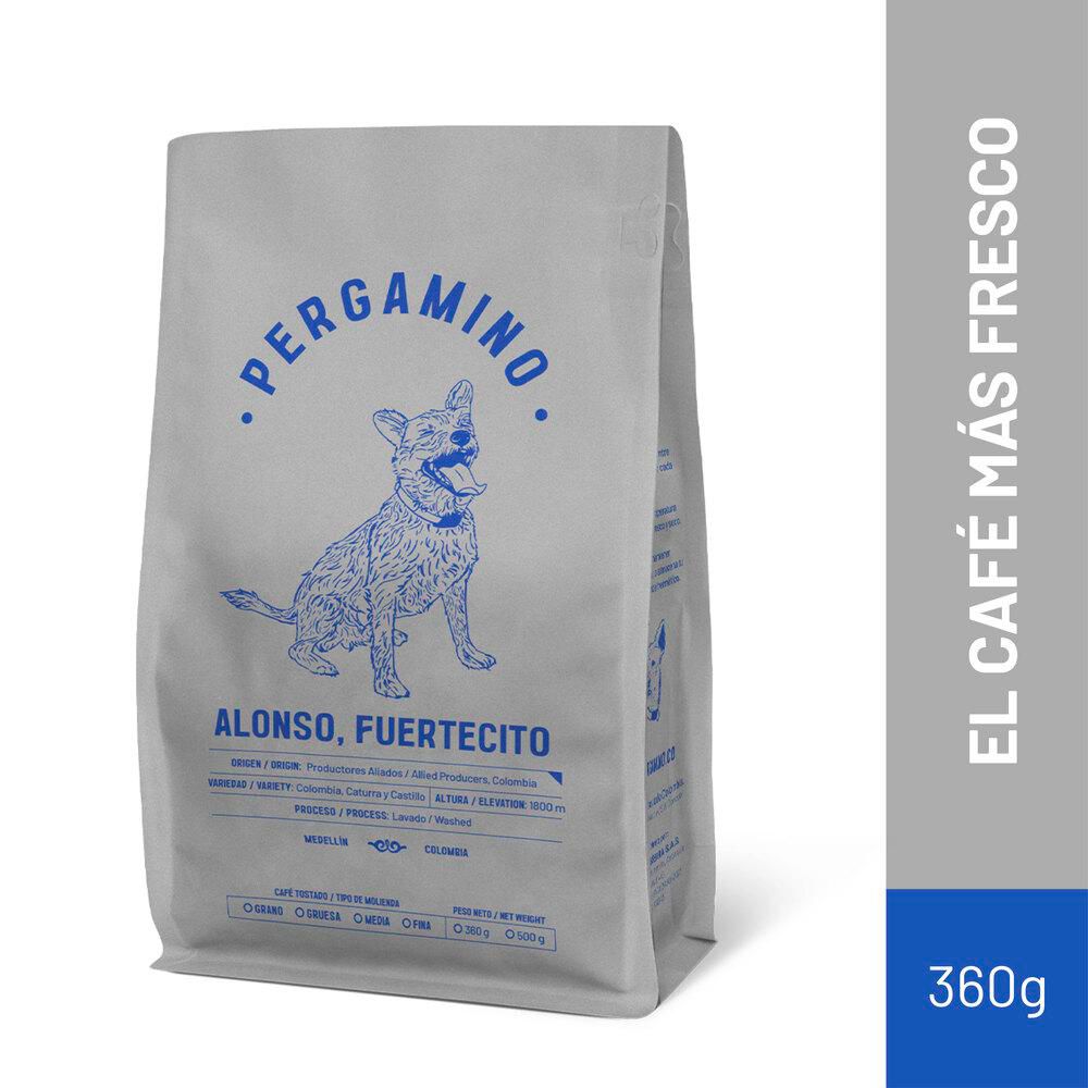 Café PERGAMINO molido Alonso fuertecito (360  gr) img #1