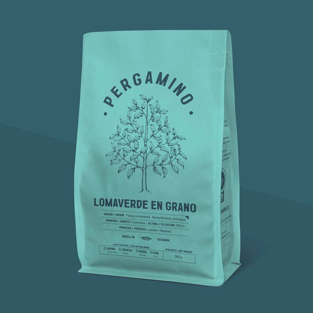 Café PERGAMINO en grano finca Loma verde (360  gr) img #2