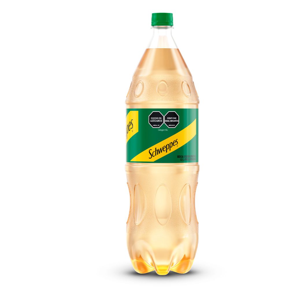 Gaseosa SCHWEPPES ginger ale botella vidrio (1500  ml) img #2