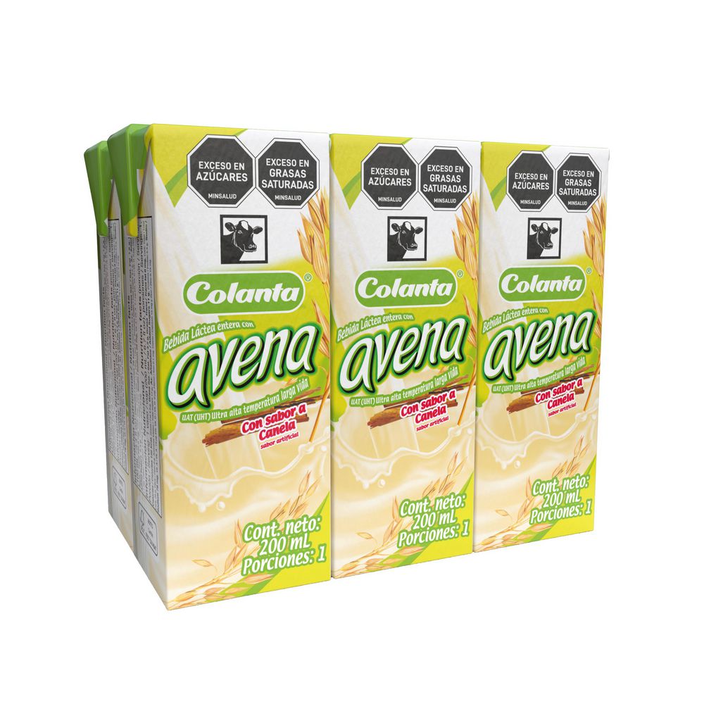 Avena COLANTA sabor a canela x6und (1137.721  ml) img #1