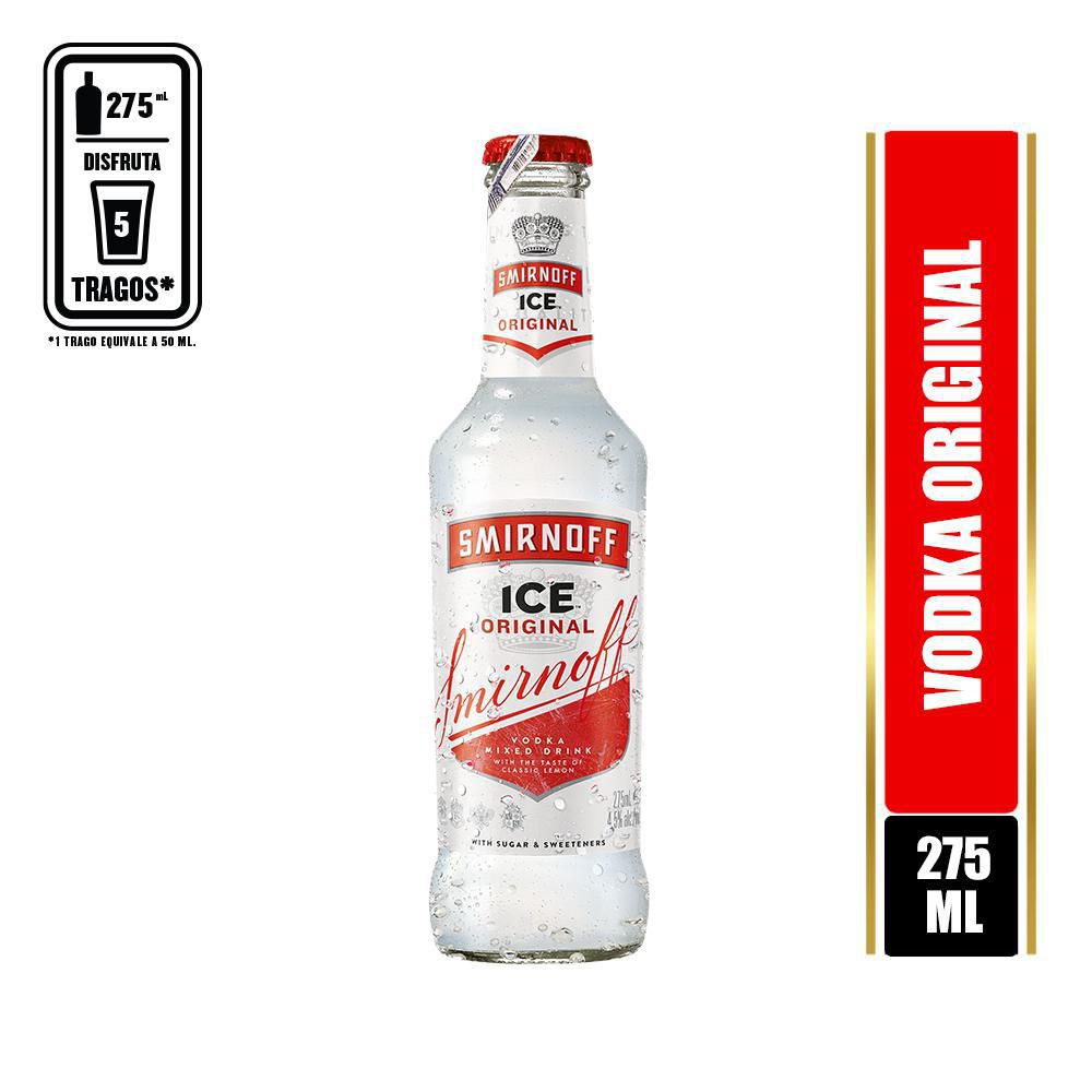 Coctel SMIRNOFF ice original en botella (275  ml) img #1