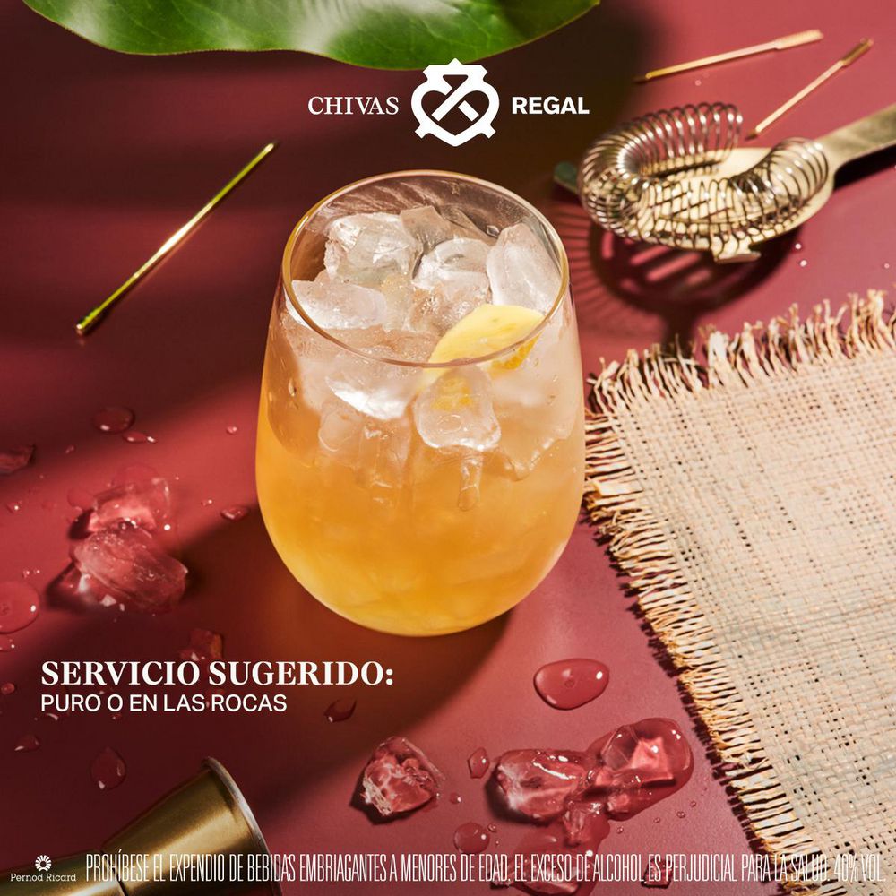 Whisky CHIVAS REGAL blended extra 13 sherry 13 años (700  ml) img #4