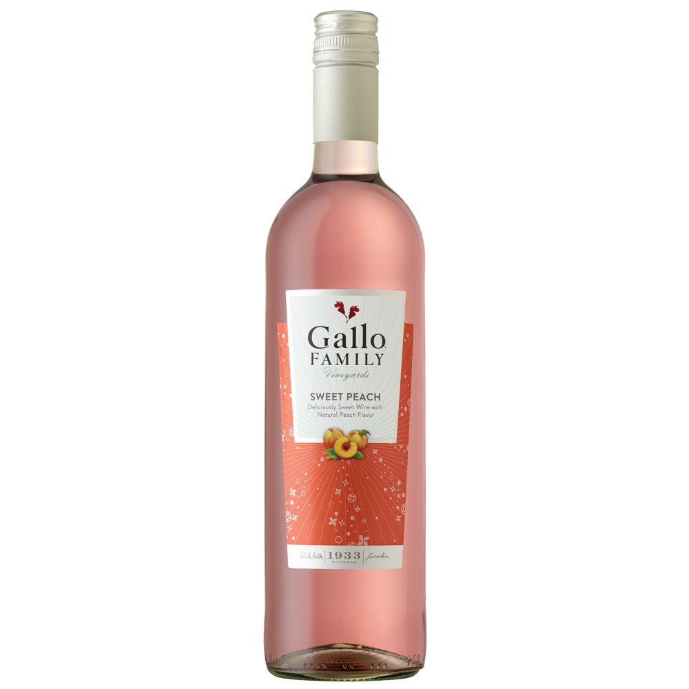 Vino Dulce GALLO MARCA EXCLUSIVA Sabor Durazno Otra Cepa (750  ml) img #1