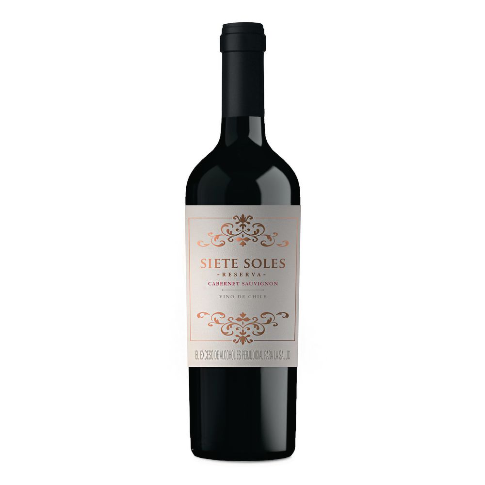 Vino Tinto SIETE SOLES Cabernet Sauvignon Cabernet Sauvignon (750  ml) img #1