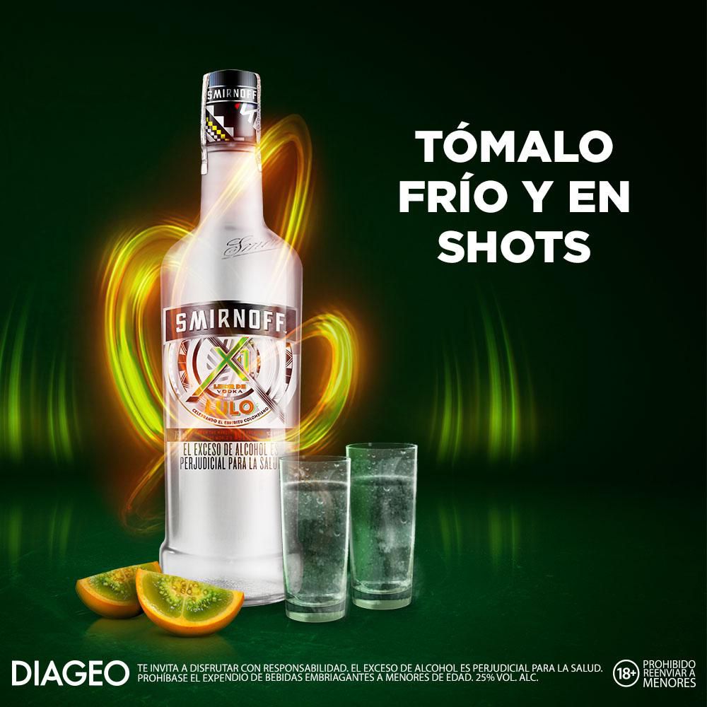 Vodka SMIRNOFF x1 lulo saborizado listo para tomar (750  ml) img #4