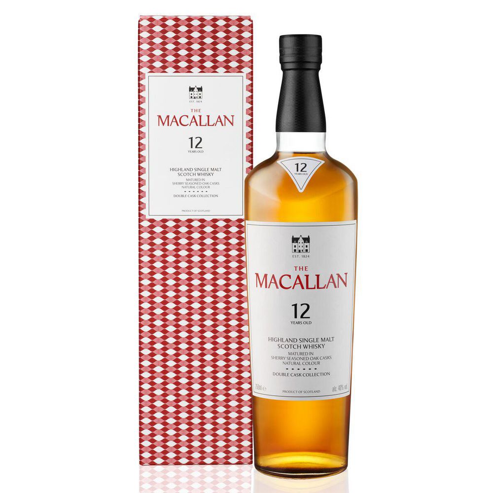 Whisky MACALLAN Single Malt Scotch 12 años (700  ml) img #2
