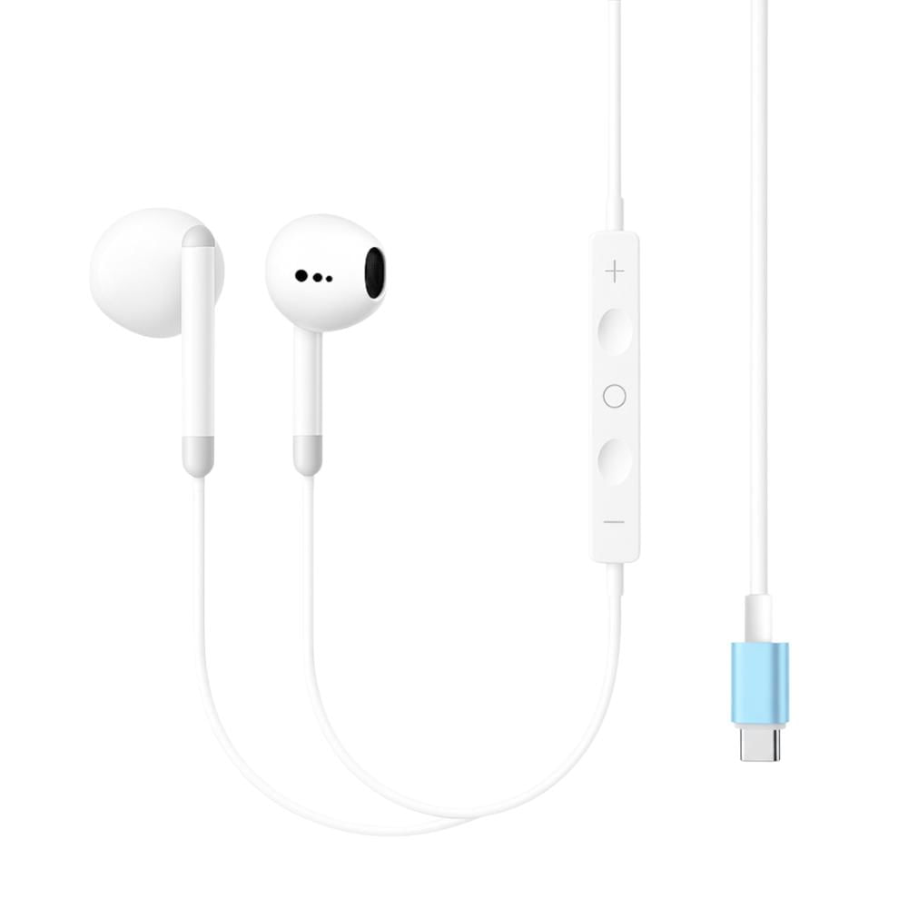 Audífonos Manos Libres Auricular Cable Micrófono Usb Tipo C img #1