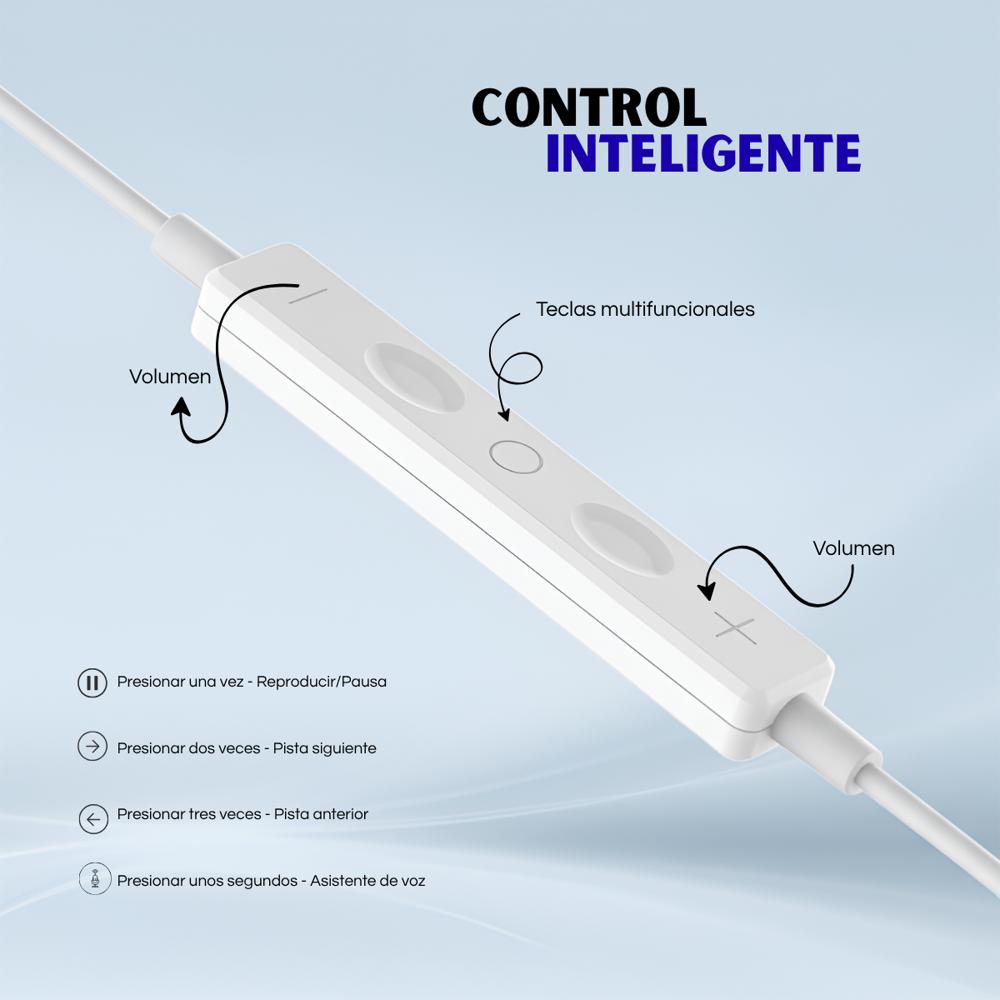 Audífonos Manos Libres Auricular Cable Micrófono Usb Tipo C img #4