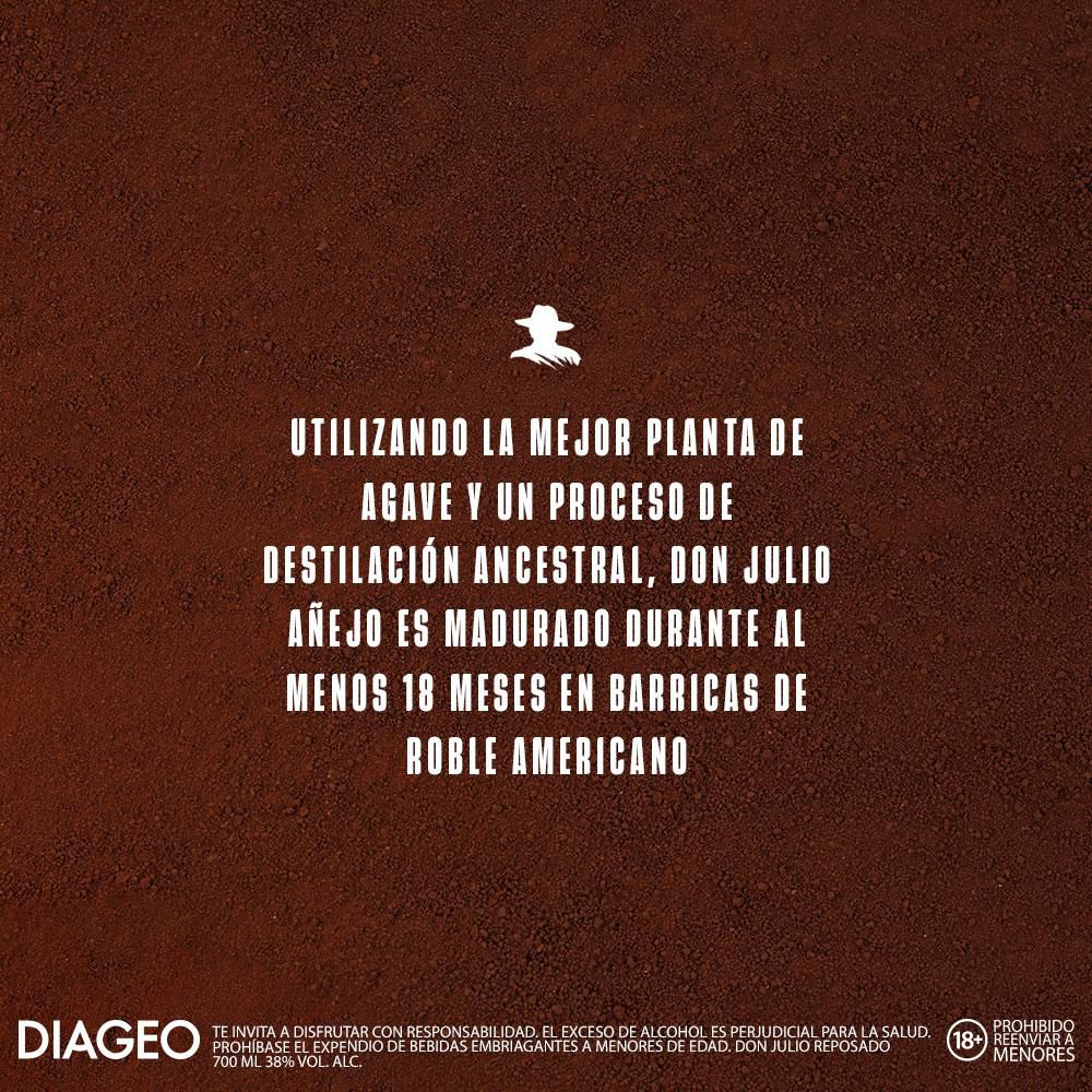 Tequila DON JULIO añejo  (700  ml) img #5