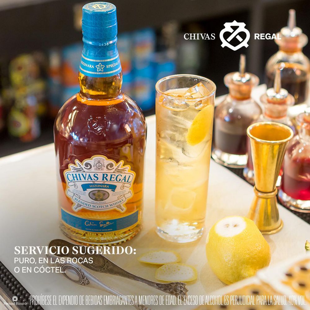 Whisky CHIVAS REGAL mizunara blended japones  (700  ml) img #3