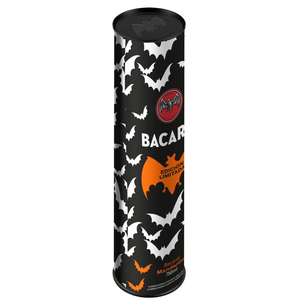 Ron blanco BACARDI mandarina edición limitada  (750  ml) img #2