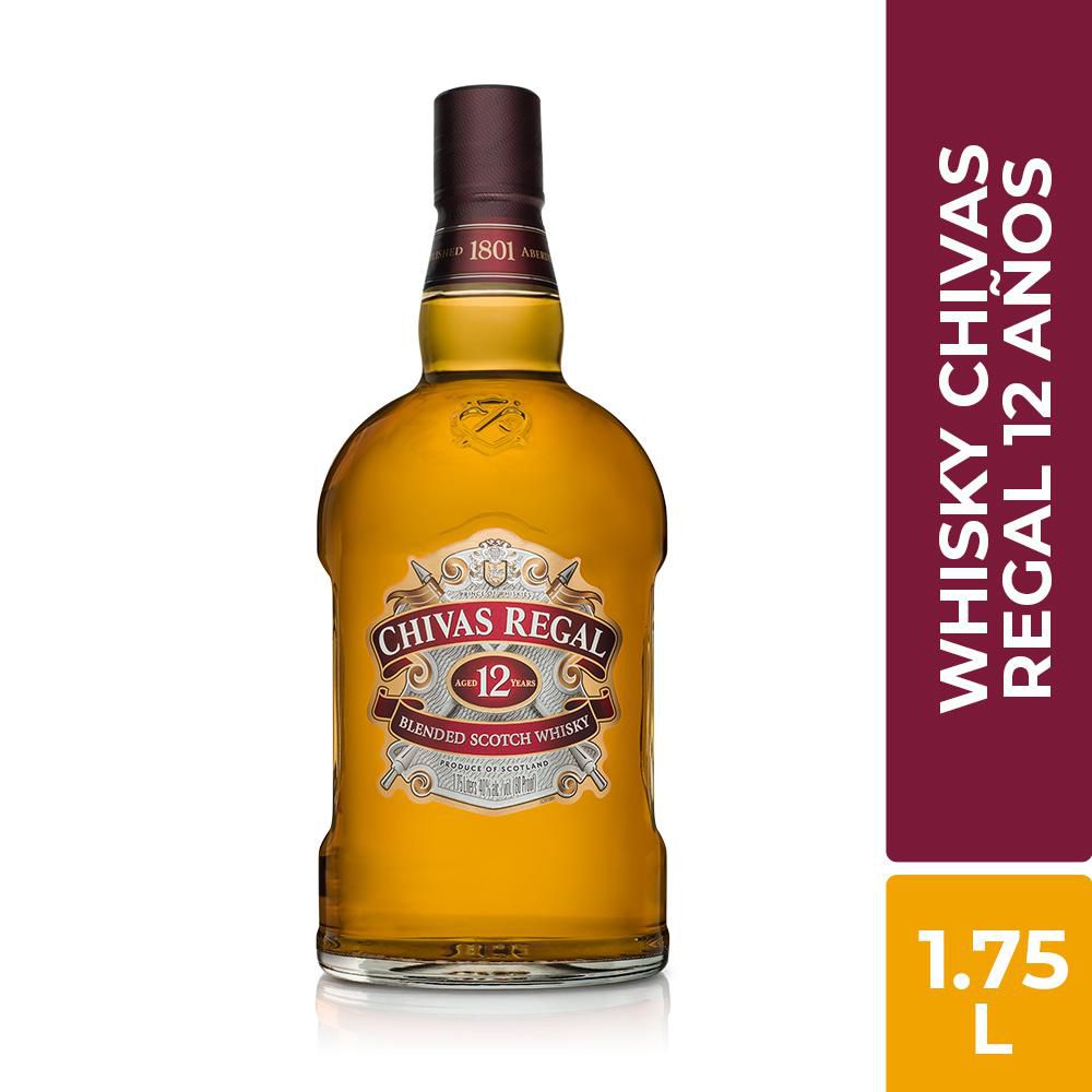 Whisky CHIVAS REGAL blended Scotch  12 años (1750  ml) img #1