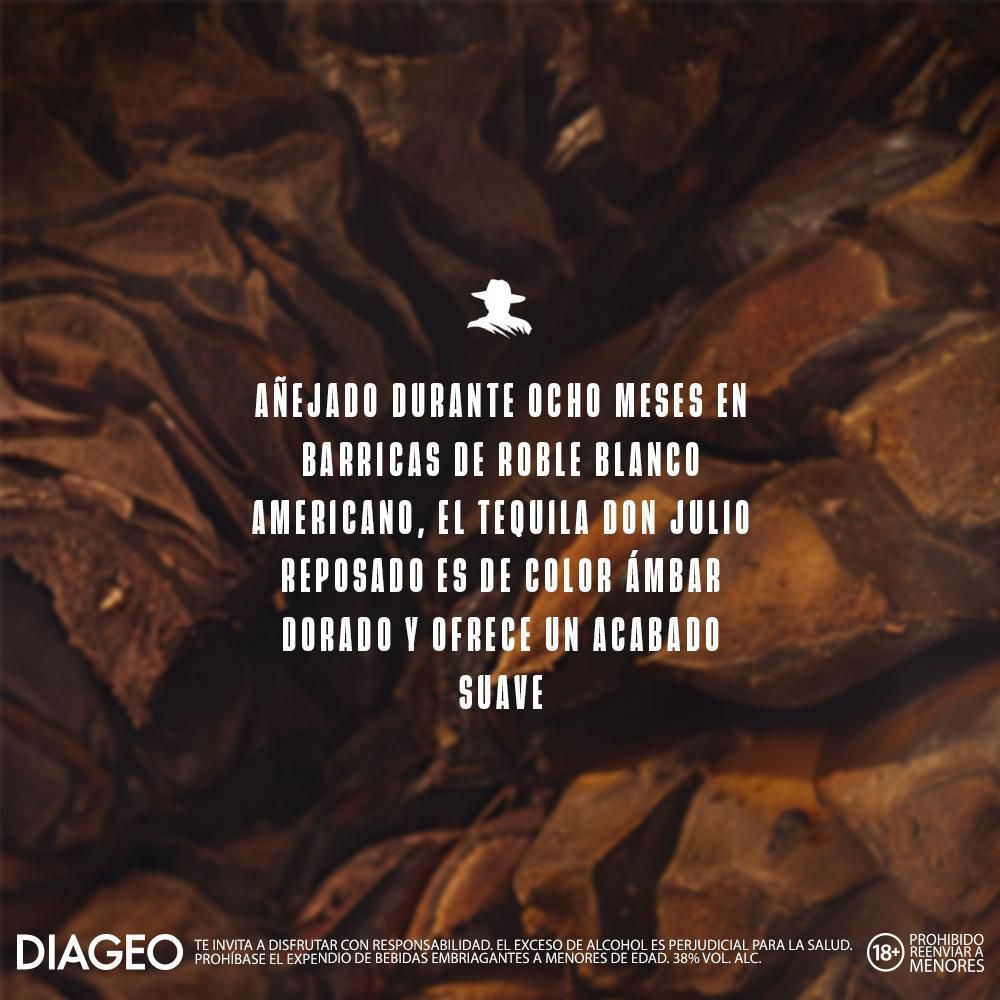 Tequila DON JULIO reposado  (700  ml) img #5