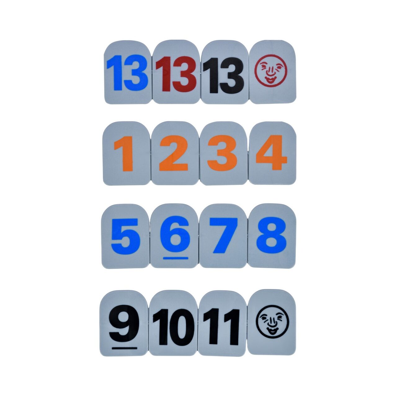 Rummy Clásico 106 Fichas con Bases King Games img #4