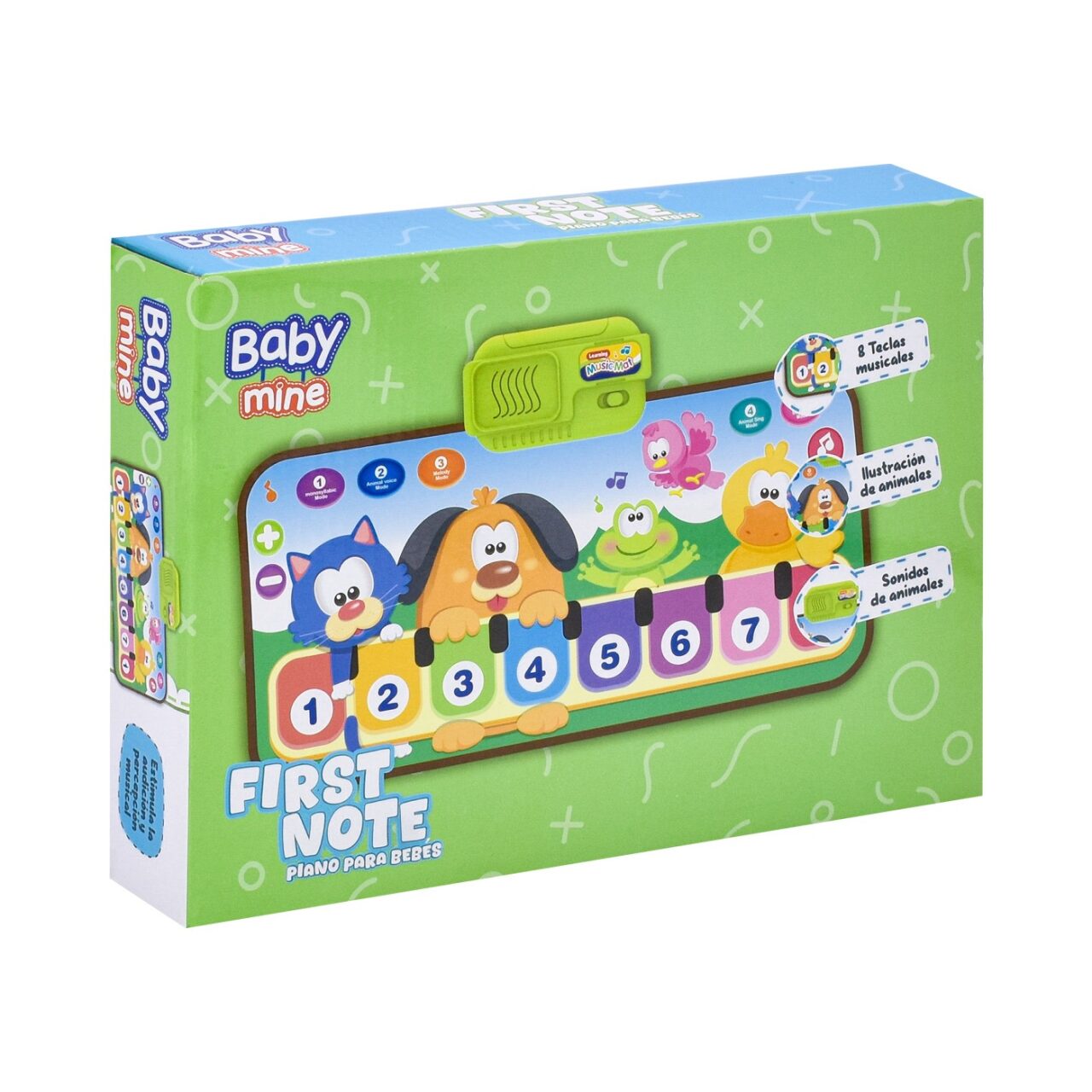 Piano Sensorial para Bebés First Note Baby Mine img #6