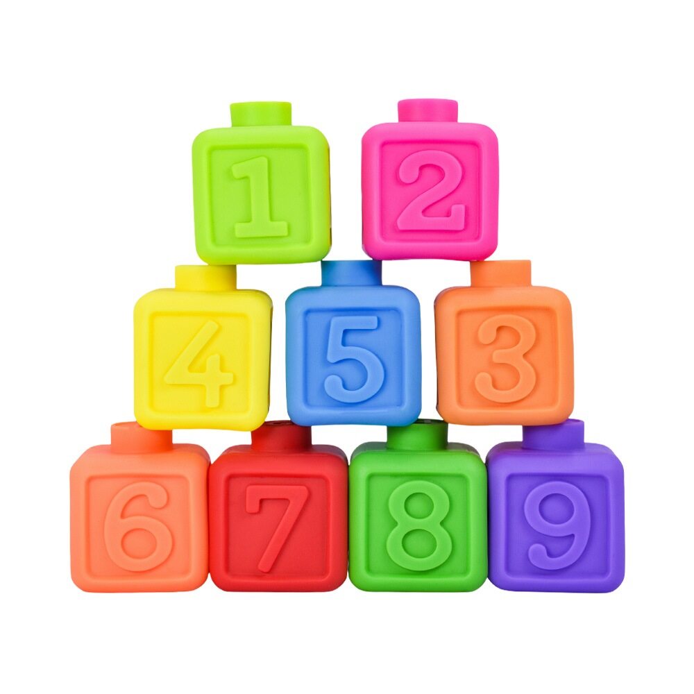 Bloques Blandos Numéricos Conectables Baby Mine img #1