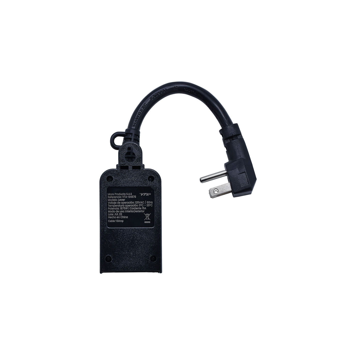 Tomacorriente Inteligente VTA+ Lever para Exterior IP65 img #3