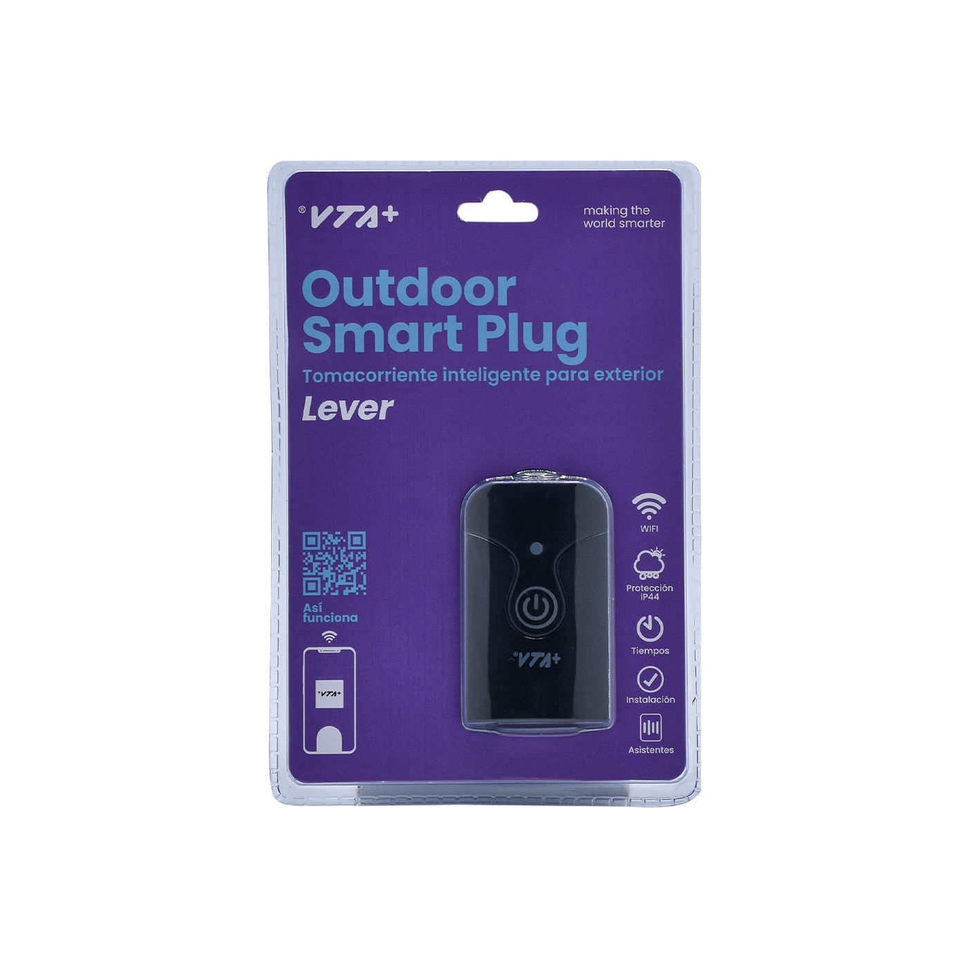 Tomacorriente Inteligente VTA+ Lever para Exterior IP65 img #7