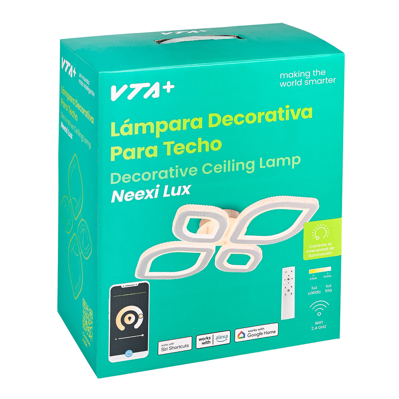 Luces Decorativas de Techo Inteligentes VTA+ CCT 70W WiFi img #7