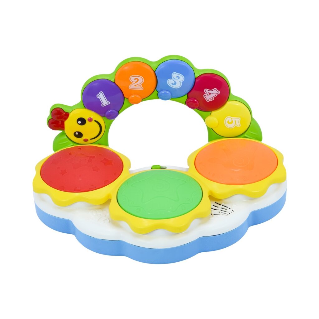 Tambor Infantil Oruga Musical con Luces Baby Mine img #1