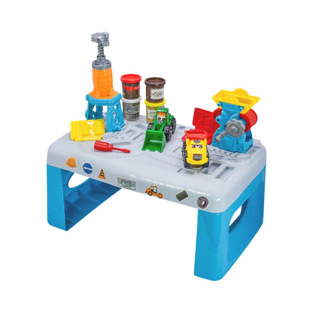 Playset de Plastilina Mesa de Construcción Monkey Doh img #1