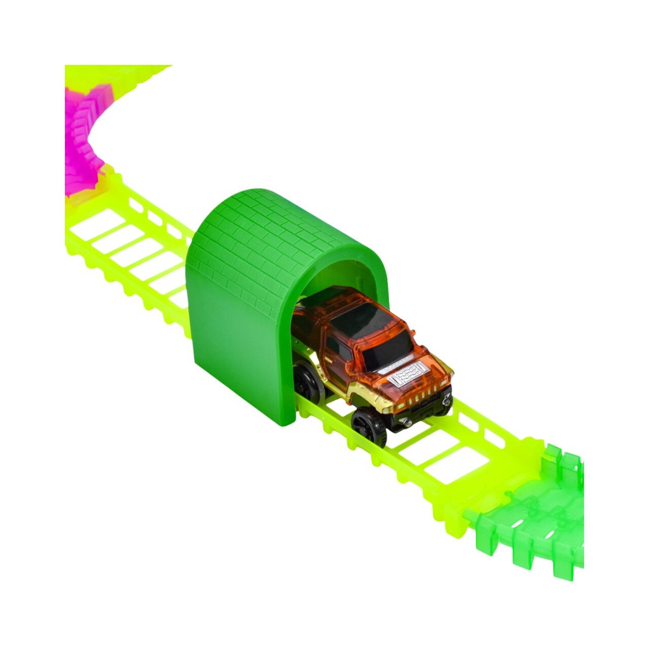 Pista Colores Neón con Carro Eléctrico Max Racer img #2
