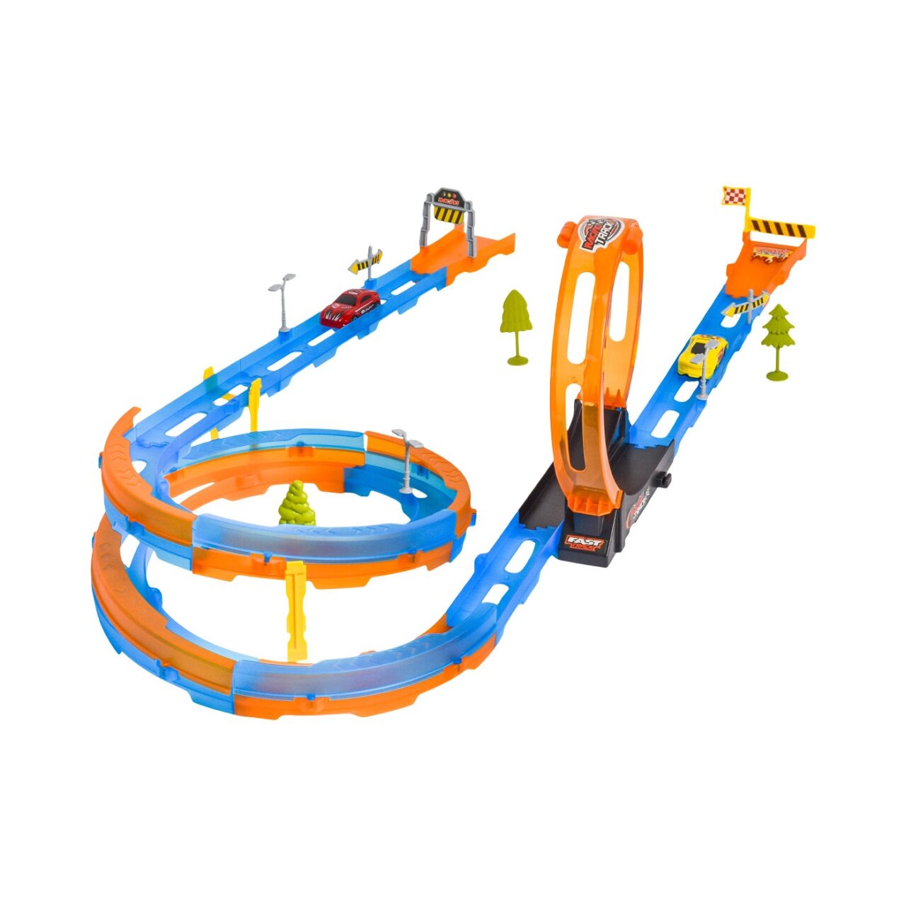 Pista Super Track con 2 Carros Max Racer img #2
