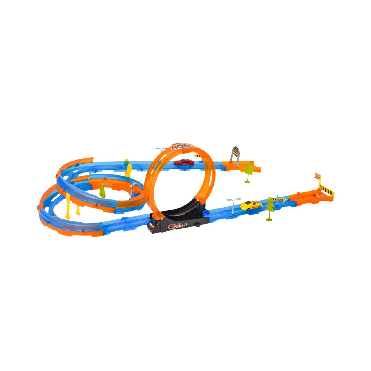 Pista Super Track con 2 Carros Max Racer img #1