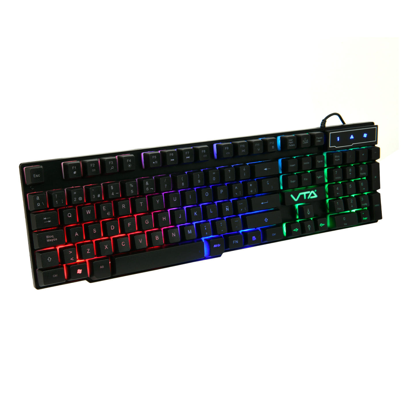 Kit Teclado y Mouse Gamer + Cámara Web 1080P Full HD VTA img #2