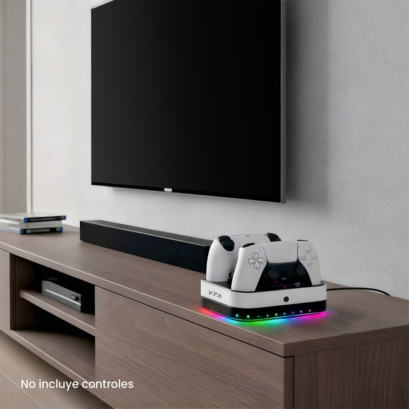 Base de Carga para Controles PS5 VTA RGB img #2