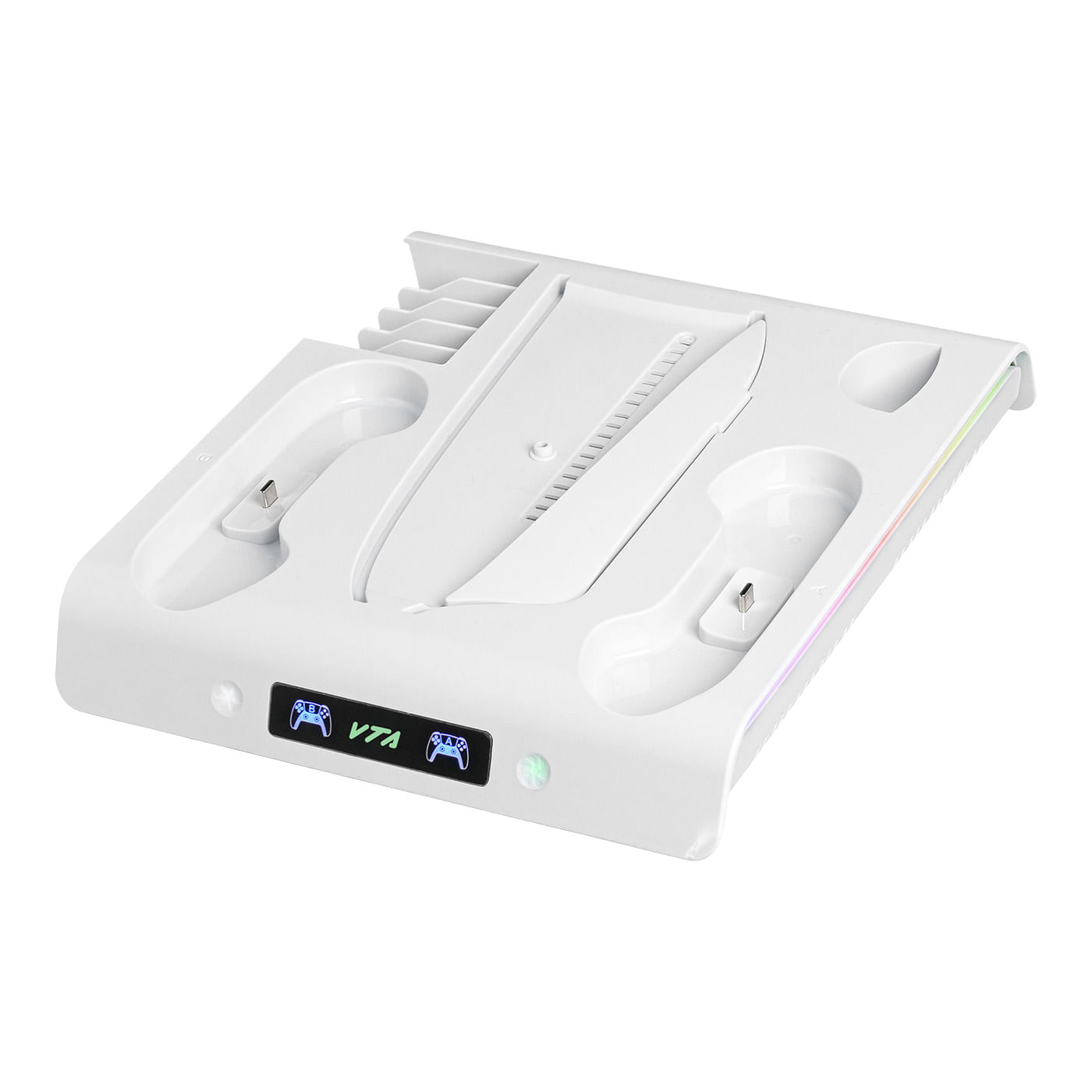 Base Soporte PS5 Slim/Pro VTA con Carga Dual RGB img #1