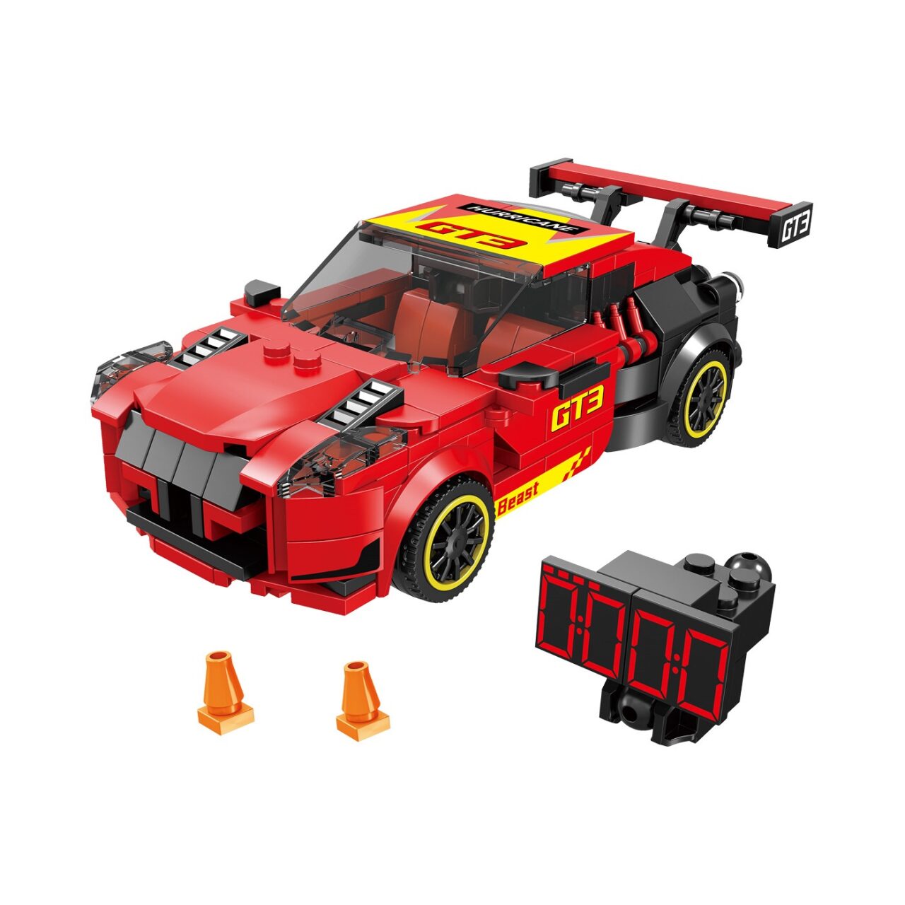 Set de Bloques Carro de Carreras F1 Rojo Blox img #1