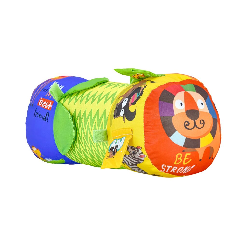 Almohada Sensorial con Sonajeros Desprendibles Baby Mine img #1