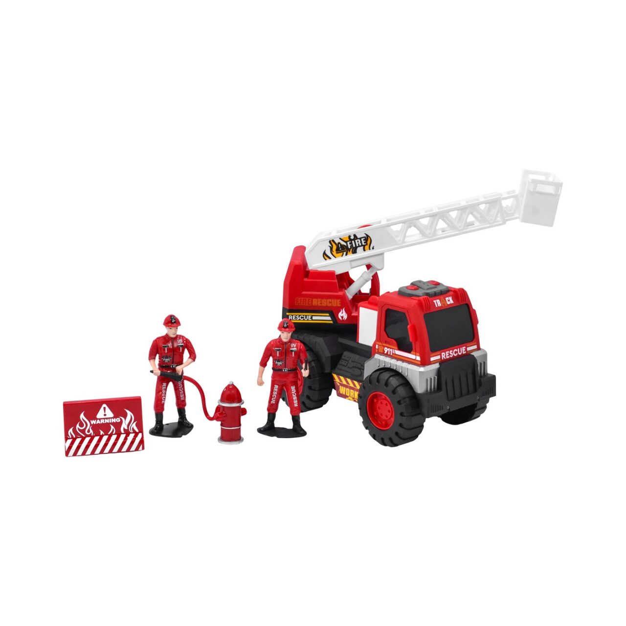 Camión de Bomberos Fire Truck con Figuras Max Racer img #1
