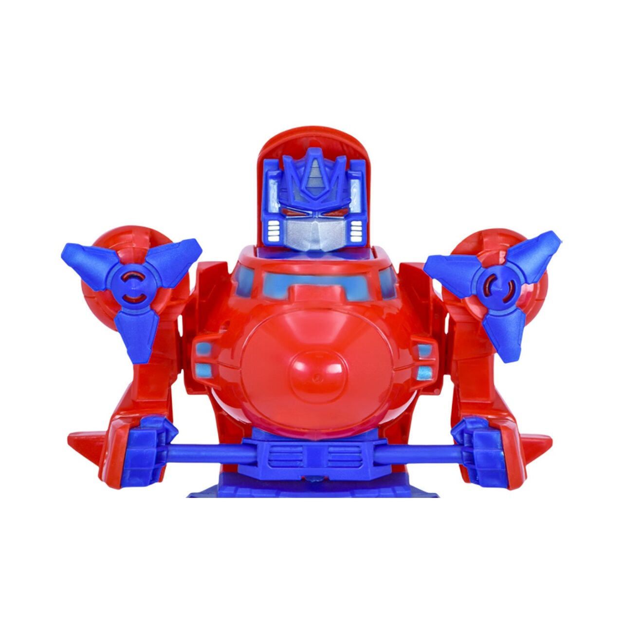 Figura Robot con 6 Carros y Rampa Robot Fighter img #3