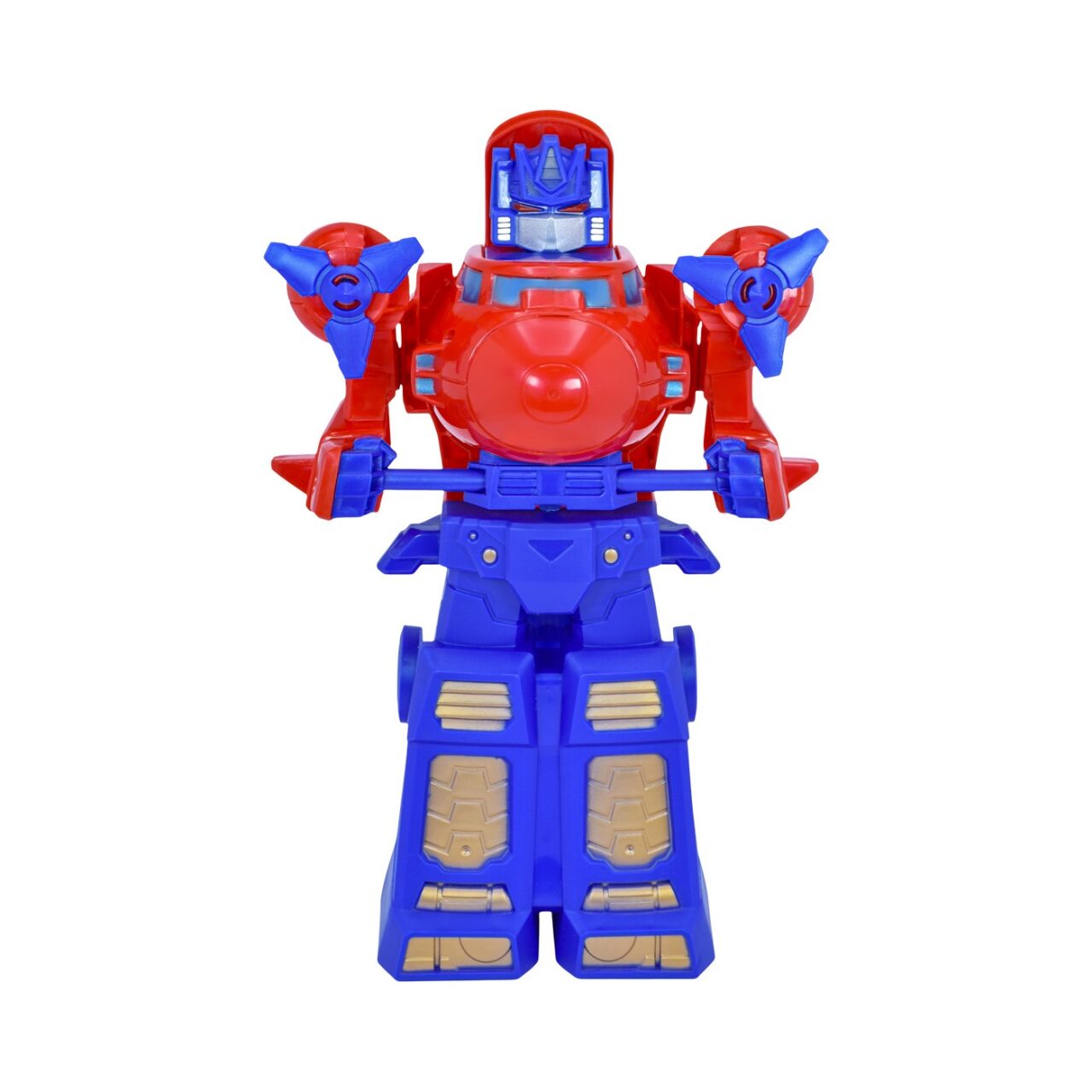 Figura Robot con 6 Carros y Rampa Robot Fighter img #2