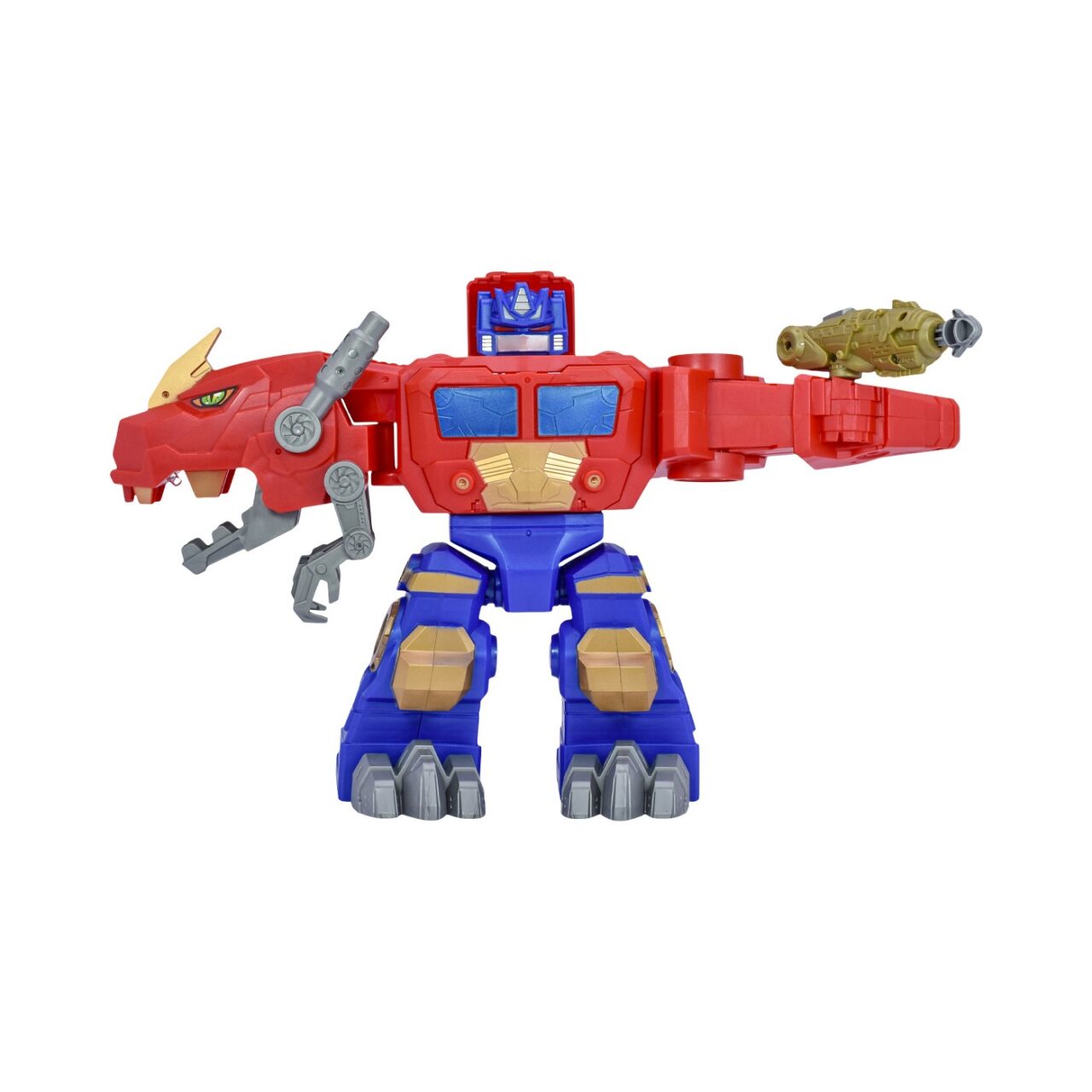 Figura Transformable Dinosaurio con Luces y Sonido Robot Fighter img #3