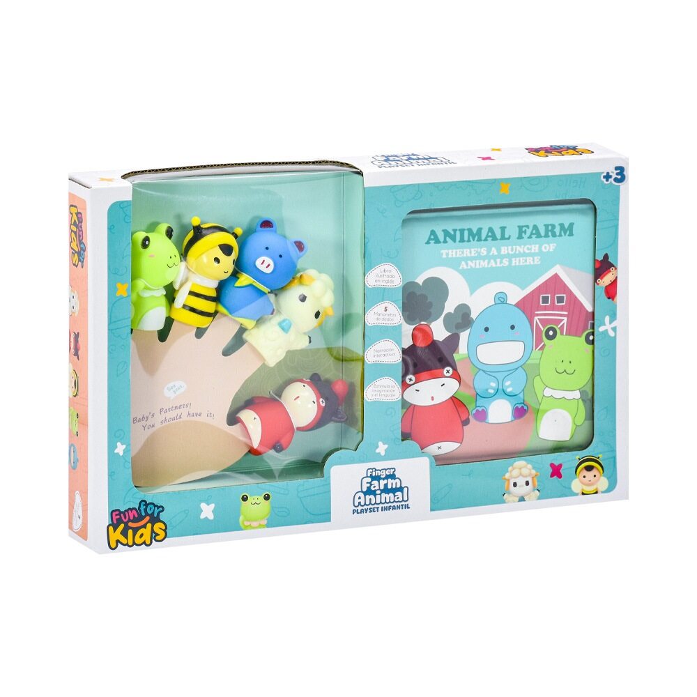 Libro con Marionetas de Dedo Animales Fun For Kids img #1