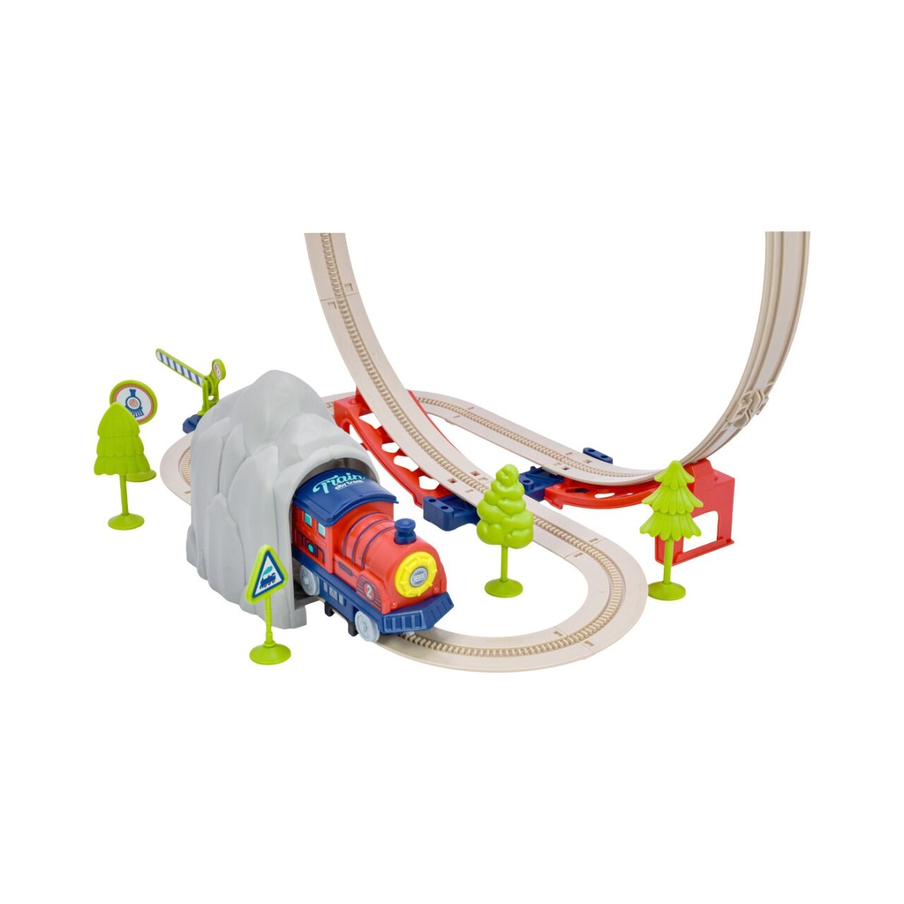 Pista de Tren Electric Track 40 Piezas Max Racer img #2