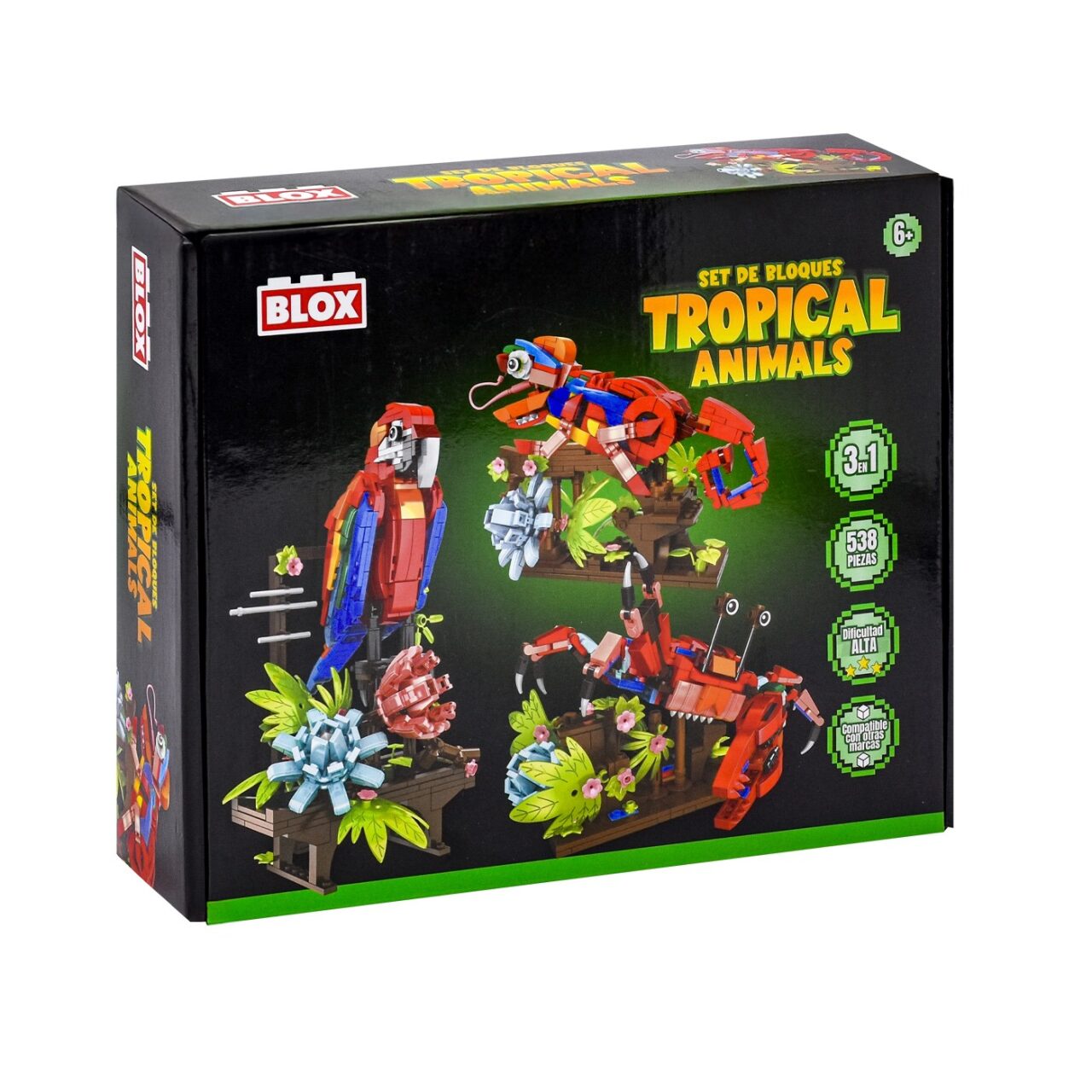 Set de Bloques Animales Tropicales Blox img #2