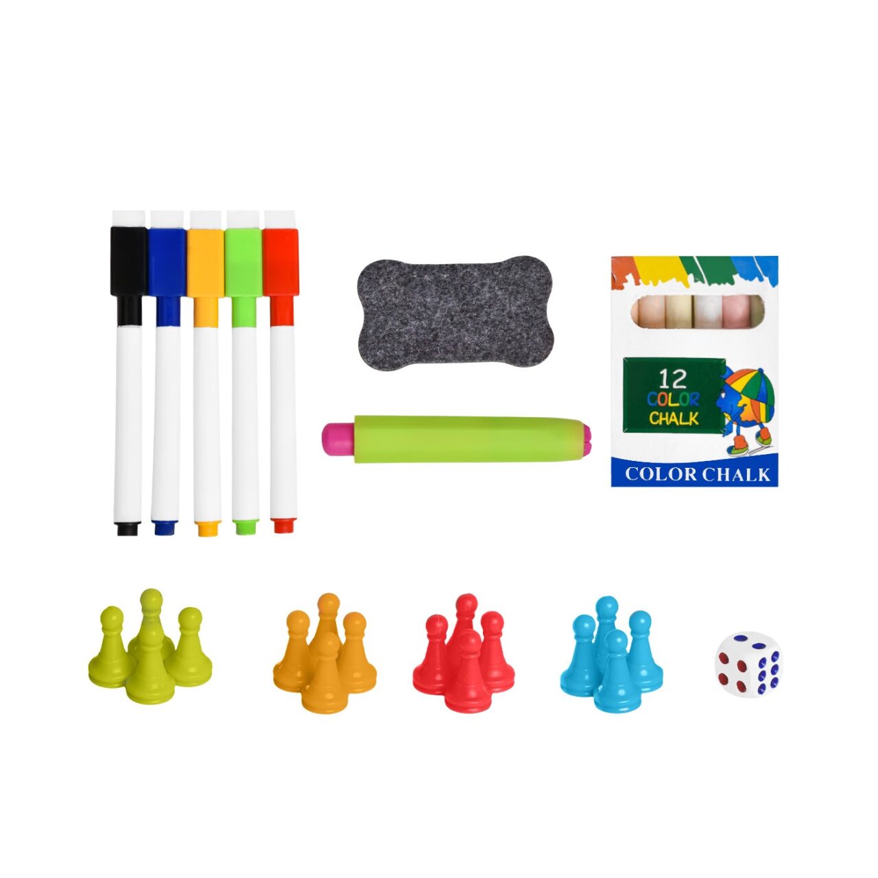 Tablero Didáctico Doble Cara con Pizarra y Juegos Fun For Kids img #4