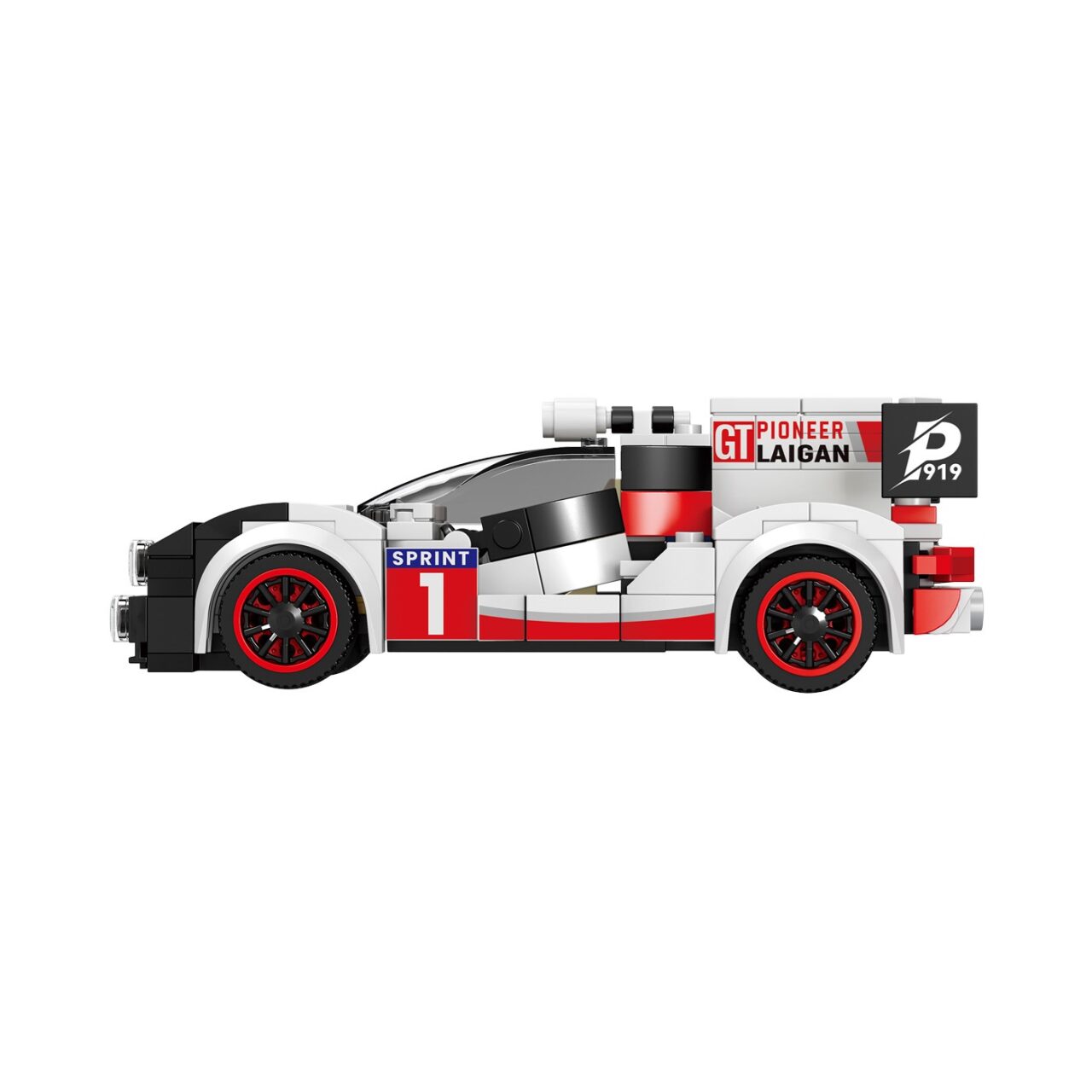 Set de Bloques Carro de Carreras F1 Blanco Blox img #4
